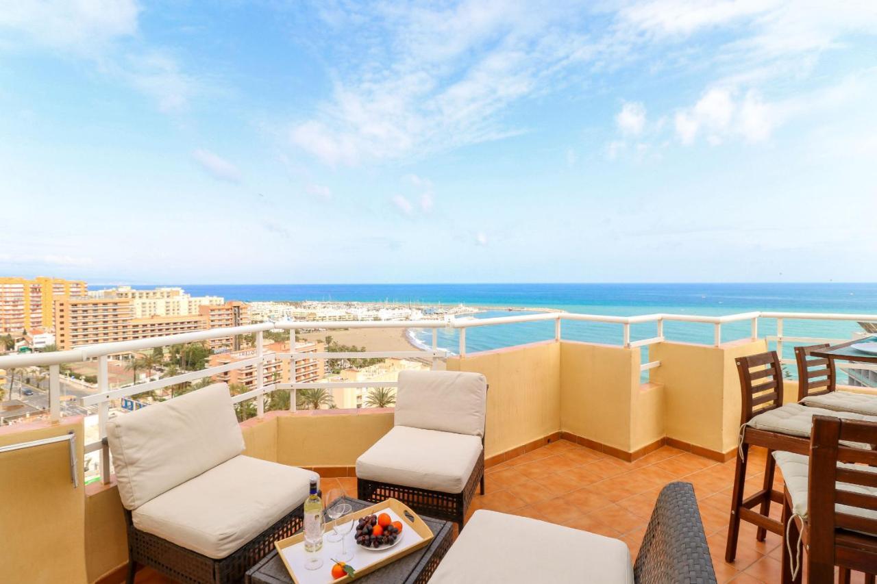 Apartamento Penthouse With Panoramic Views - Puerto Marina Benalmádena Exterior foto